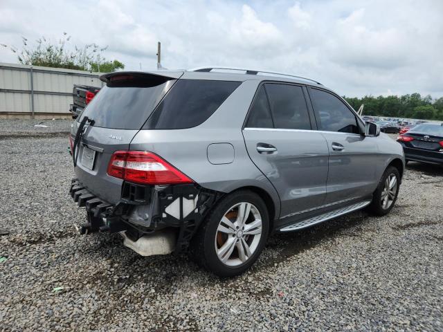 4JGDA5HB9FA484119 - 2015 MERCEDES-BENZ ML 350 4MATIC SILVER photo 3
