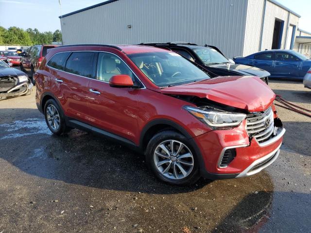 KM8SMDHF3HU209097 - 2017 HYUNDAI SANTA FE SE RED photo 4