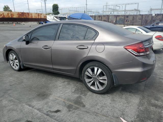 19XFB2F58DE289659 - 2013 HONDA CIVIC LX GRAY photo 2