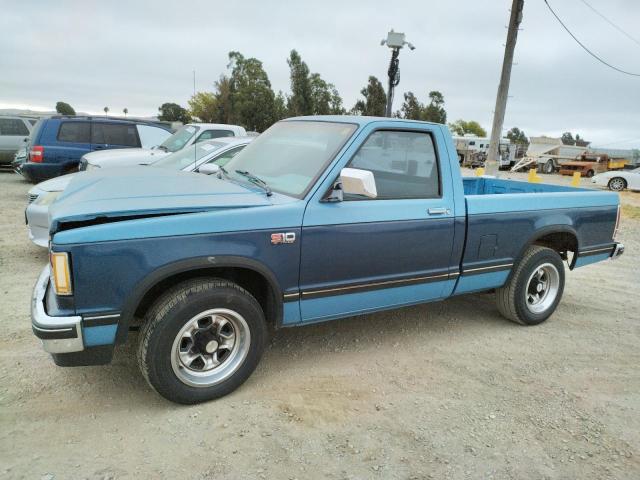 1GCCS14RXH8115417 - 1987 CHEVROLET S TRUCK S10 BLUE photo 1