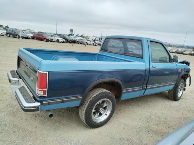 1GCCS14RXH8115417 - 1987 CHEVROLET S TRUCK S10 BLUE photo 3