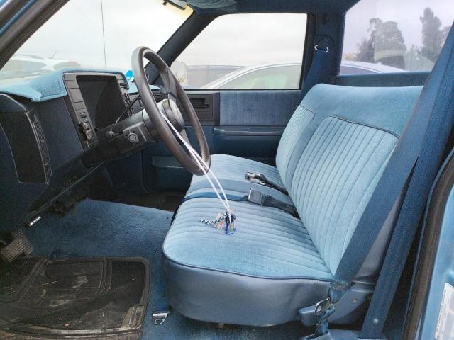 1GCCS14RXH8115417 - 1987 CHEVROLET S TRUCK S10 BLUE photo 7