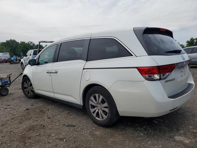 5FNRL5H62HB004648 - 2017 HONDA ODYSSEY EXL WHITE photo 2