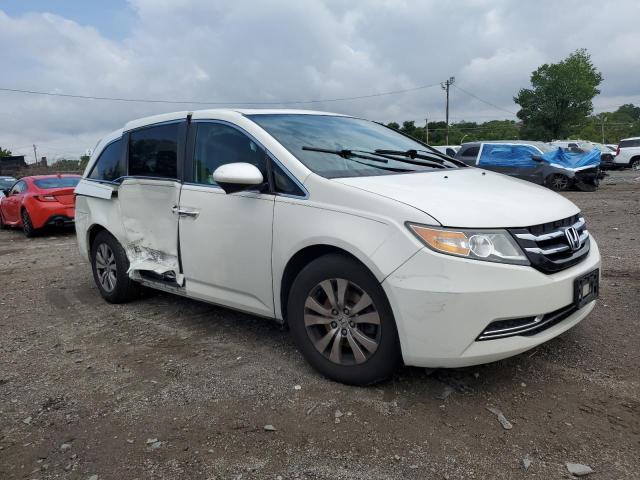 5FNRL5H62HB004648 - 2017 HONDA ODYSSEY EXL WHITE photo 4