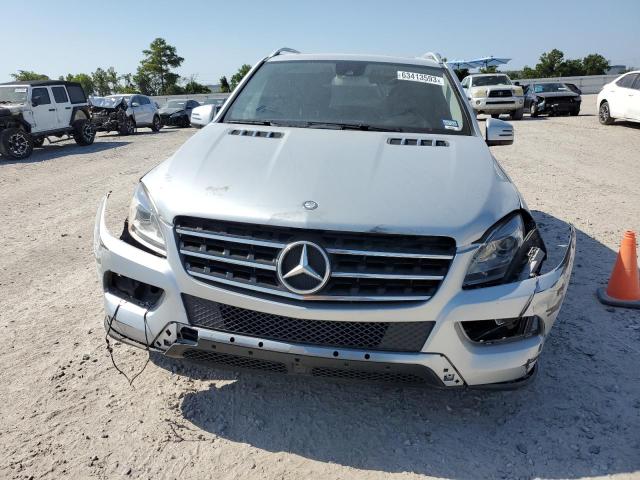 4JGDA5HB0CA046858 - 2012 MERCEDES-BENZ ML 350 4MATIC SILVER photo 5