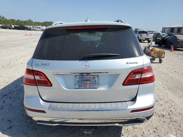 4JGDA5HB0CA046858 - 2012 MERCEDES-BENZ ML 350 4MATIC SILVER photo 6