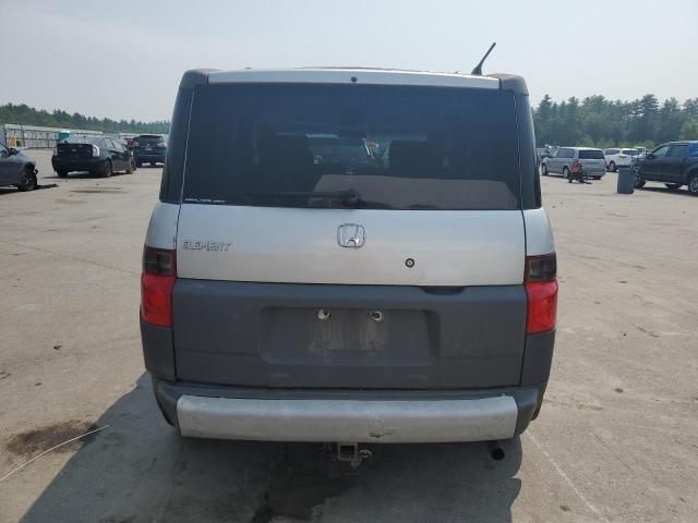 5J6YH28684L037036 - 2004 HONDA ELEMENT EX GRAY photo 6