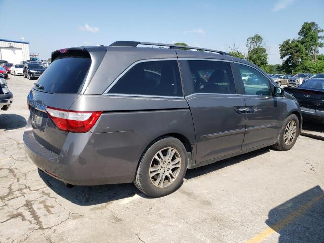 5FNRL5H68DB085889 - 2013 HONDA ODYSSEY EXL GRAY photo 3