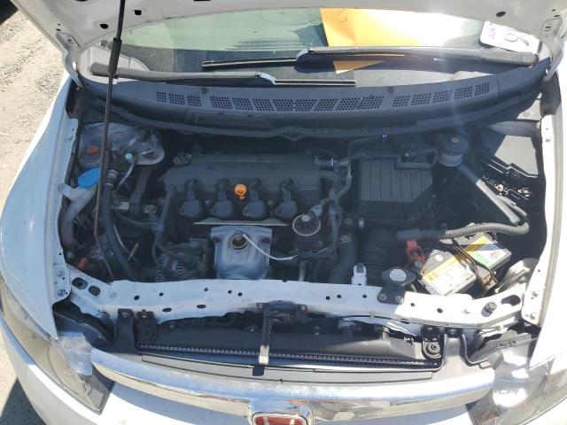 1HGFA16837L132433 - 2007 HONDA CIVIC EX WHITE photo 11