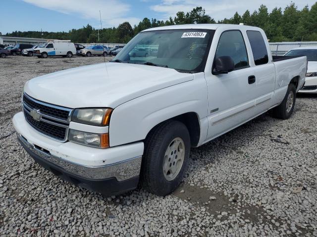 1GCEC19T57Z139823 - 2007 CHEVROLET SILVERADO C1500 CLASSIC WHITE photo 1