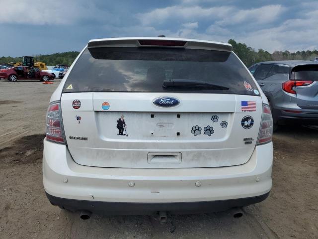 2FMDK4JC6ABA56418 - 2010 FORD EDGE SEL WHITE photo 6