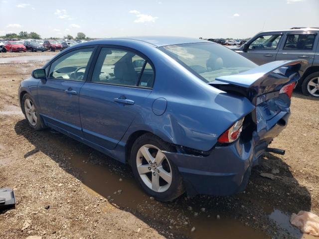 1HGFA16856L142721 - 2006 HONDA CIVIC EX BLUE photo 2