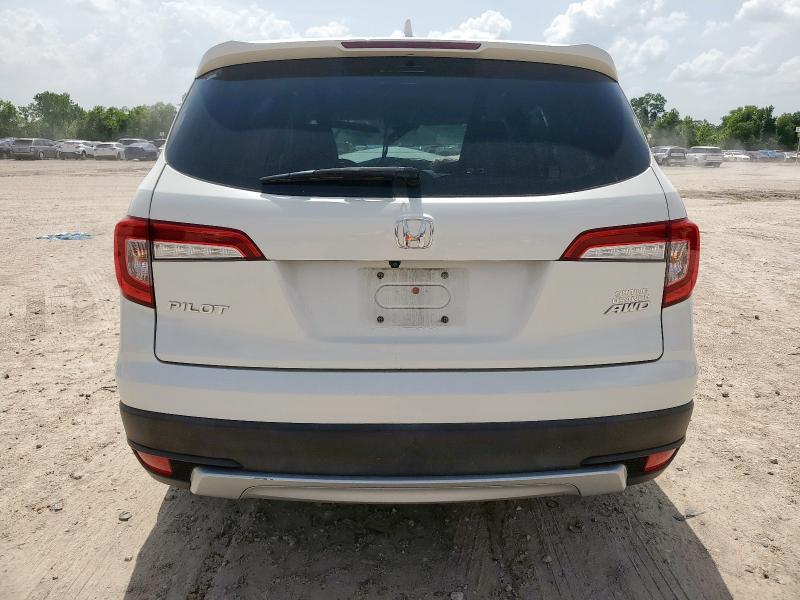 5FNYF6H51KB080059 - 2019 HONDA PILOT EXL 白色 照片 6