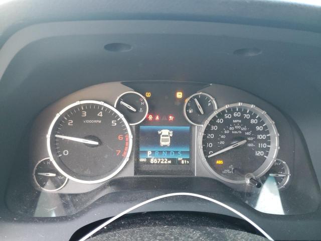 5TFRM5F18GX104908 - 2016 TOYOTA TUNDRA DOUBLE CAB SR/SR5 BLACK photo 9