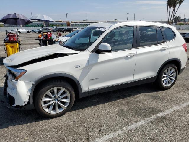 5UXWZ7C36H0V92593 - 2017 BMW X3 SDRIVE28I WHITE photo 1