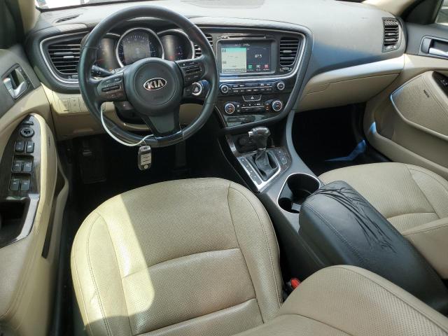 5XXGN4A74FG459302 - 2015 KIA OPTIMA EX SILVER photo 8