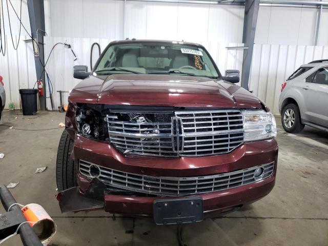 5LMJJ3J57BEJ07199 - 2011 LINCOLN NAVIGATOR L RED photo 5