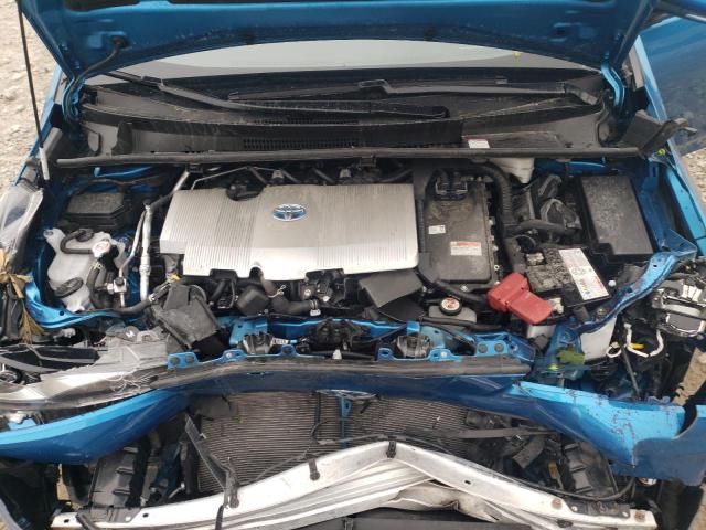 JTDL9MFU6N3039301 - 2022 TOYOTA PRIUS LE BLUE photo 11