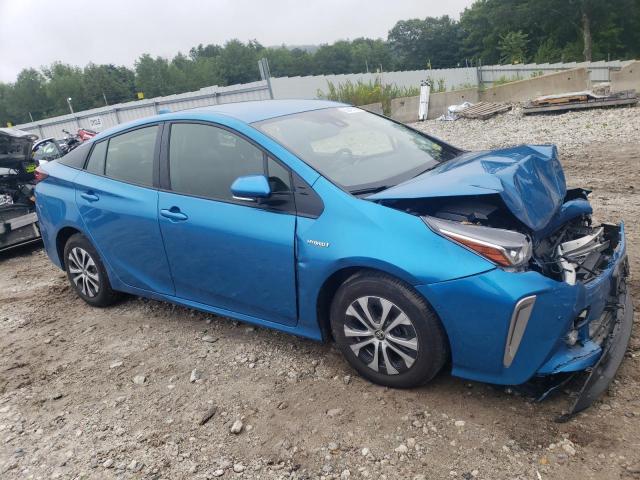 JTDL9MFU6N3039301 - 2022 TOYOTA PRIUS LE BLUE photo 4