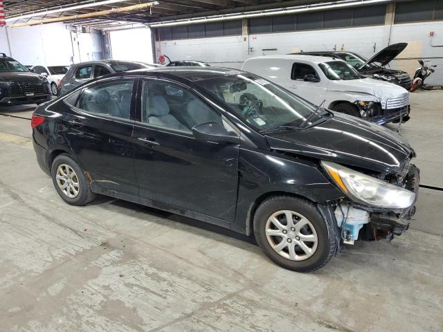 KMHCT4AE7CU049629 - 2012 HYUNDAI ACCENT GLS 黑色 照片 4