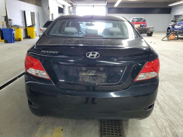 KMHCT4AE7CU049629 - 2012 HYUNDAI ACCENT GLS 黑色 照片 6