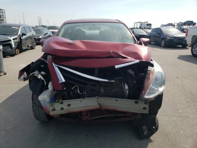 3N1CN7AP3KL829253 - 2019 NISSAN VERSA S RED photo 5