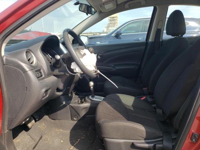 3N1CN7AP3KL829253 - 2019 NISSAN VERSA S RED photo 7