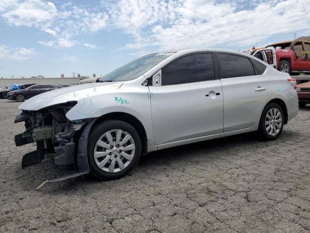 1N4AB7APXDN908912 - 2013 NISSAN SENTRA S GRAY photo 1