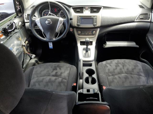 1N4AB7APXDN908912 - 2013 NISSAN SENTRA S GRAY photo 8