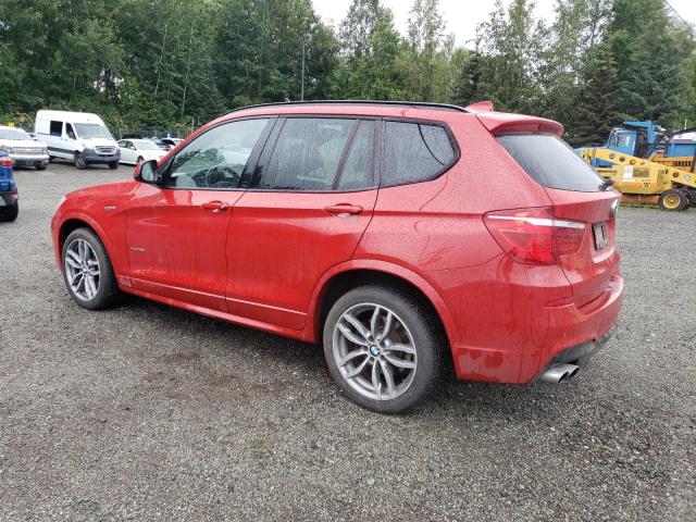 5UXWX9C59G0D65970 - 2016 BMW X3 XDRIVE28I RED photo 2