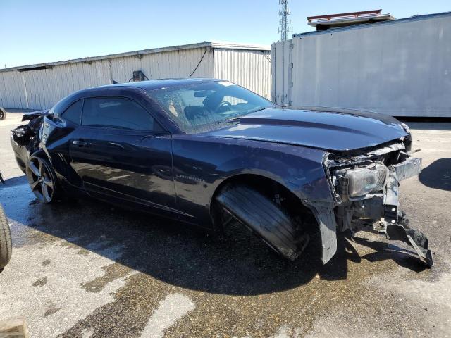 2G1FC1E37D9131408 - 2013 CHEVROLET CAMARO LT BLUE photo 4