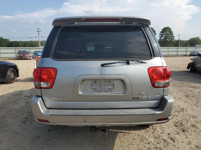 5TDBT48A86S260821 - 2006 TOYOTA SEQUOIA LIMITED SILVER photo 6