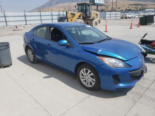 JM1BL1V80C1644844 - 2012 MAZDA 3 I BLUE photo 4