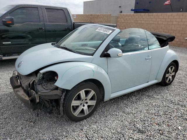 3VWRG31Y16M324845 - 2006 VOLKSWAGEN NEW BEETLE CONVERTIBLE OPTION PACKAGE 1 TURQUOISE photo 1