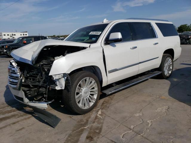 1GYS4KKJ7LR107698 - 2020 CADILLAC ESCALADE ESV PLATINUM თეთრი ფოტო 1