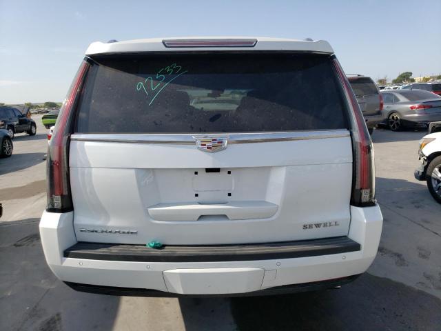 1GYS4KKJ7LR107698 - 2020 CADILLAC ESCALADE ESV PLATINUM WHITE photo 6