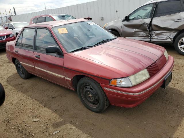 3MAPM10J6MR601100 - 1991 MERCURY TRACER RED photo 4