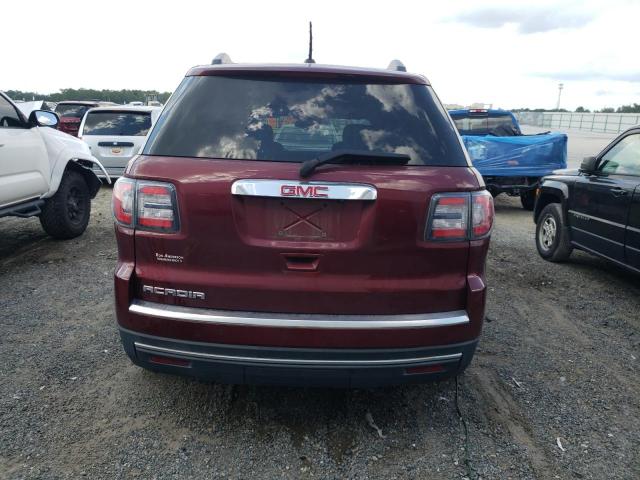 1GKKRRKD3GJ128146 - 2016 GMC ACADIA SLT-1 MAROON photo 6