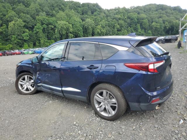5J8TC2H74KL022734 - 2019 ACURA RDX ADVANCE BLUE photo 2