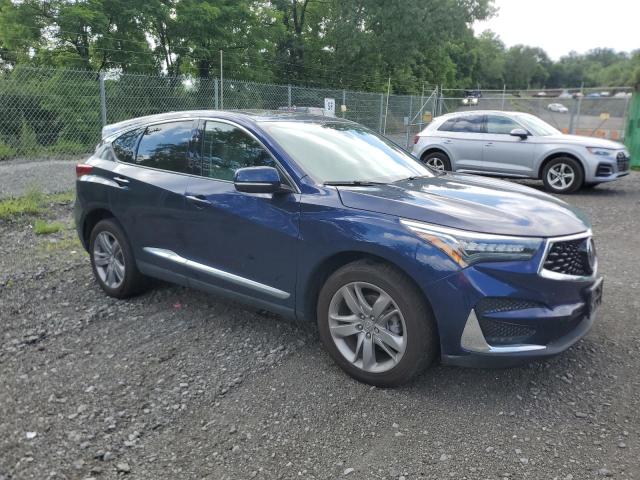 5J8TC2H74KL022734 - 2019 ACURA RDX ADVANCE BLUE photo 4