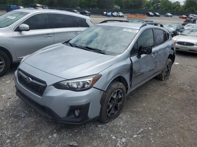 JF2GTACC0K8255514 - 2019 SUBARU CROSSTREK PREMIUM SILVER photo 1