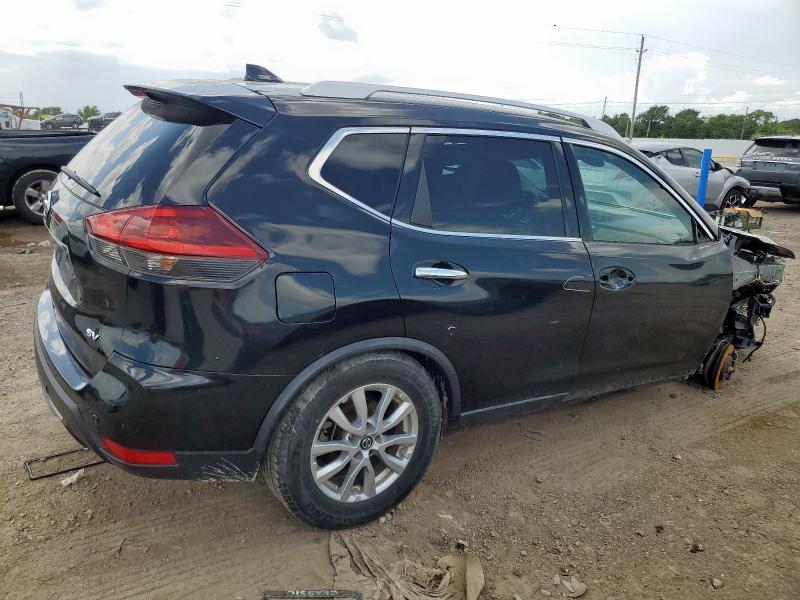 KNMAT2MT4KP515850 - 2019 NISSAN ROGUE S Czarny zdjęcie 3