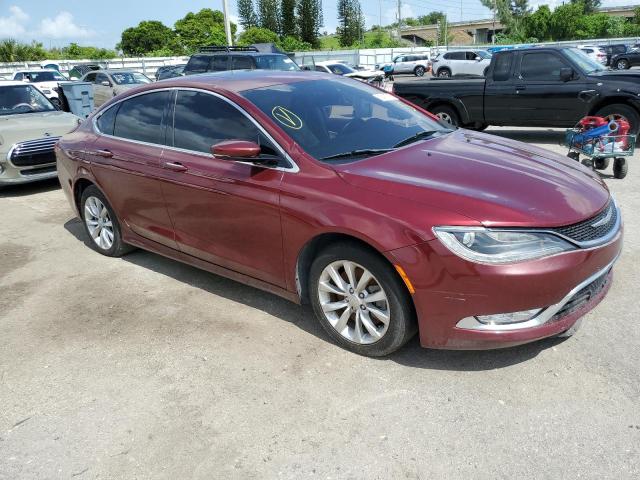 1C3CCCCG5FN627517 - 2015 CHRYSLER 200 C RED photo 4