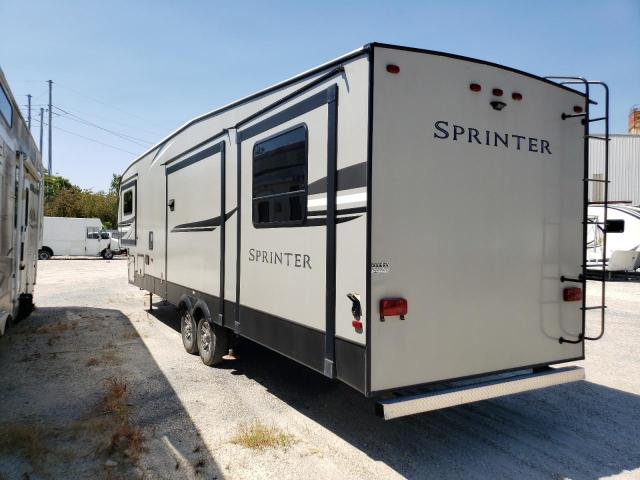 4YDF35327K1531461 - 2017 KEYSTONE SPRINTER BEIGE photo 3