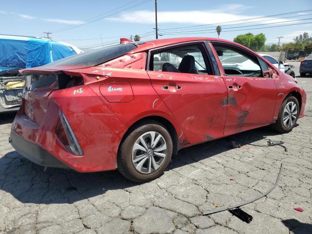 JTDKARFP2K3116882 - 2019 TOYOTA PRIUS PRIM 红色 照片 3