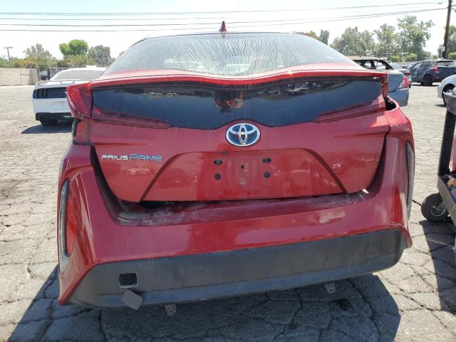 JTDKARFP2K3116882 - 2019 TOYOTA PRIUS PRIM 红色 照片 6
