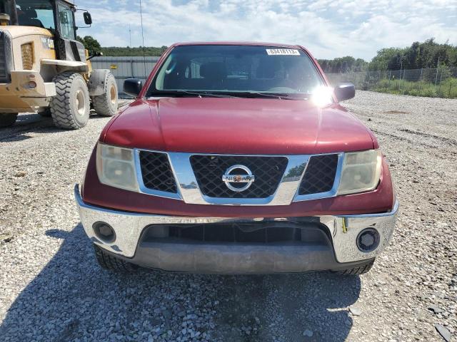 1N6BD06T08C436126 - 2008 NISSAN FRONTIER KING CAB XE RED photo 5