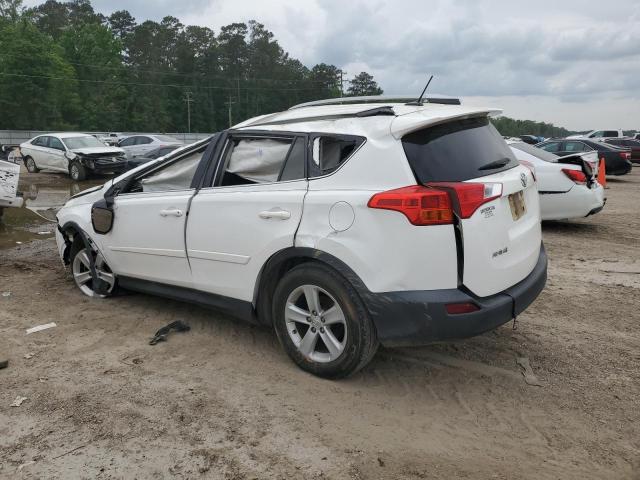 2T3WFREV5DW017508 - 2013 TOYOTA RAV4 XLE WHITE photo 3