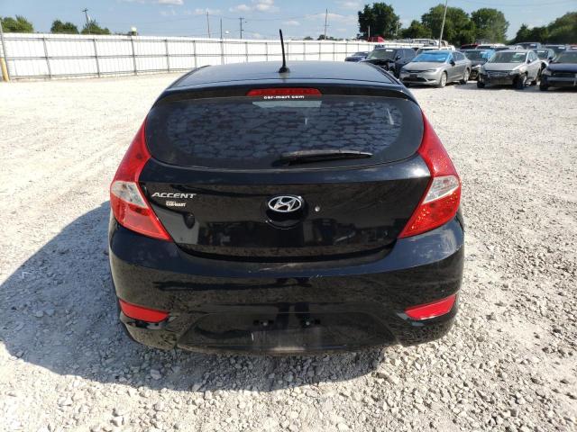 KMHCT5AE9EU171983 - 2014 HYUNDAI ACCENT GLS BLACK photo 6