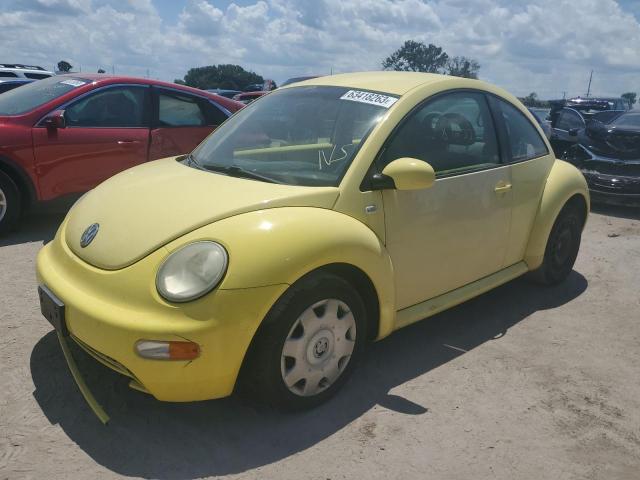 3VWBT21C81M407659 - 2001 VOLKSWAGEN NEW BEETLE GL 黄色 照片 1